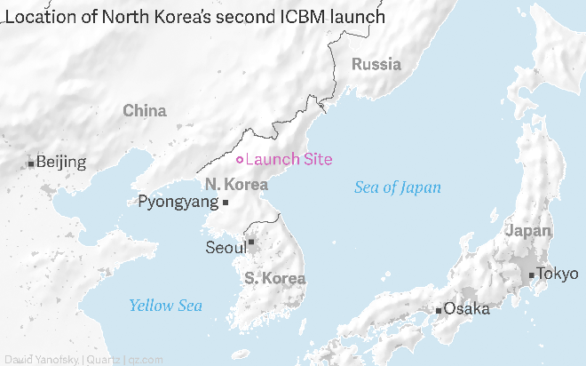 Triều Tiên phóng tên lửa ở vị trí dằn mặt cả Mỹ và Trung Quốc? - Ảnh 2.