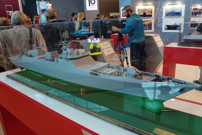 [ẢNH] Nga khoe dàn tàu chiến hùng hậu tại triển lãm IMDS 2017 - Ảnh 9.