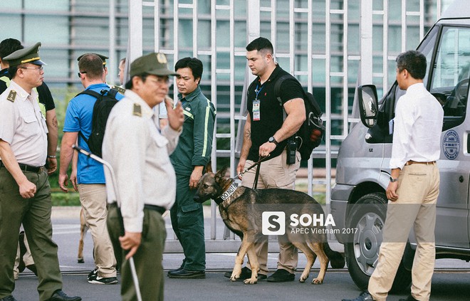 [ẢNH] Quy trình đảm bảo an toàn tuyệt đối cho tổng thống Trump tại sân bay ở Việt Nam - Ảnh 1.