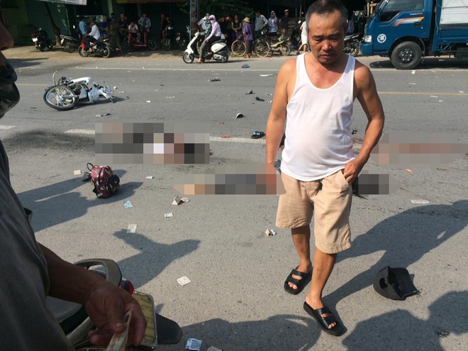 Hưng Yên: Hai xe máy va chạm, 3 người tử vong - Ảnh 1.
