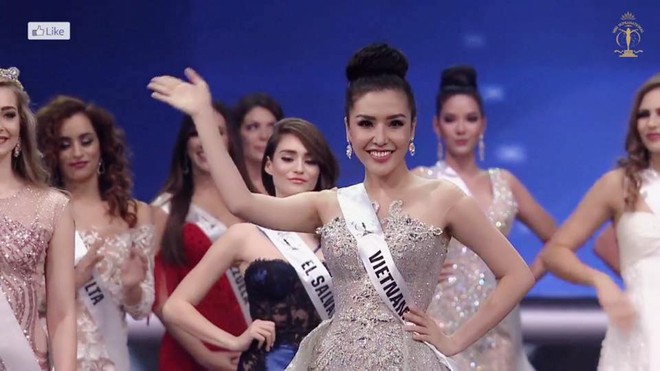 Đi thi trễ 9 ngày, đại diện Việt Nam vẫn lọt top 25 Hoa hậu siêu quốc gia - Ảnh 2.