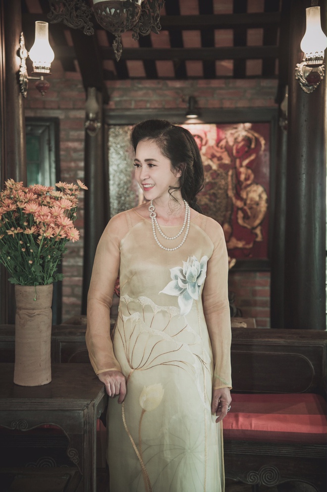 NSND Lan Hương làm người mẫu sau khi nghỉ hưu  - Ảnh 4.