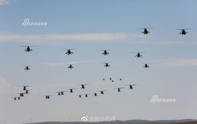 Trầm trồ trước đội trực thăng Nga, Trung Quốc tiện thể khoe mình... chẳng hề kém cạnh - Ảnh 10.