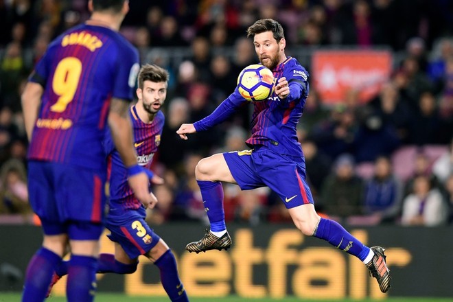 Messi sút trượt phạt đền, Barcelona vẫn thắng đậm để rung đùi chờ El Clasico - Ảnh 3.