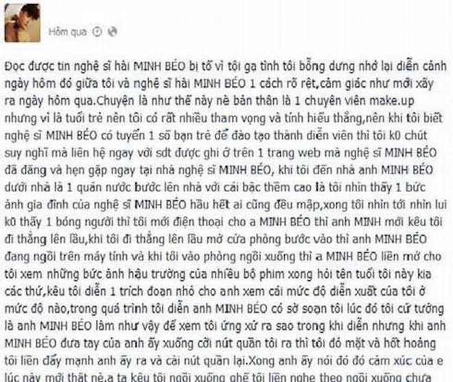 Trước Vũ Thu Phương, nhiều nghệ sĩ Việt từng là nạn nhân quấy rối tình dục rúng động showbiz - Ảnh 5.