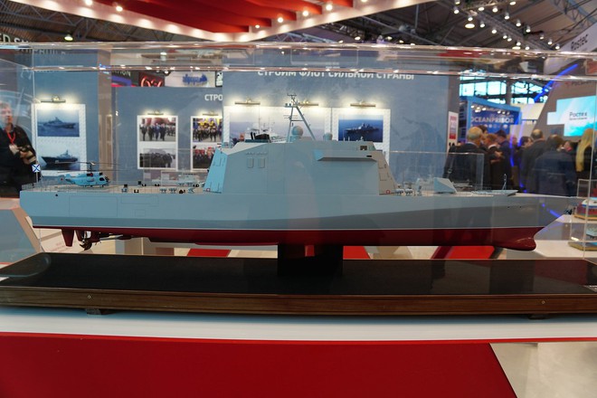 [ẢNH] Nga khoe dàn tàu chiến hùng hậu tại triển lãm IMDS 2017 - Ảnh 13.