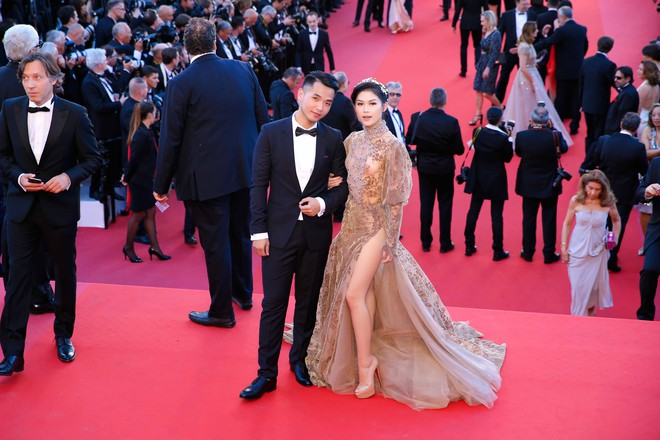 Ngọc Thanh Tâm mặc gợi cảm, đọ sắc cùng dàn sao Hollywood tại Cannes 2017 - Ảnh 10.