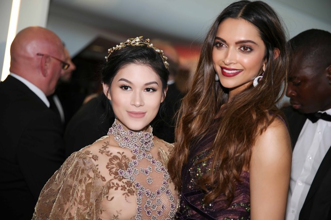 Ngọc Thanh Tâm mặc gợi cảm, đọ sắc cùng dàn sao Hollywood tại Cannes 2017 - Ảnh 8.