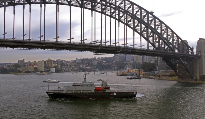Hải quân Australia tiếp nhận tàu huấn luyện đa năng tối tân do Việt Nam chế tạo - Ảnh 2.