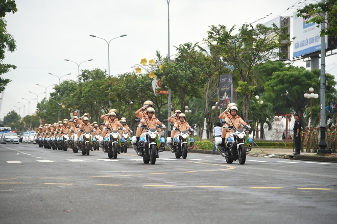 Thủ tướng dự lễ xuất quân, diễn tập phương án bảo vệ Tuần lễ Cấp cao APEC 2017 - Ảnh 5.