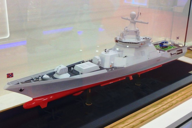 Nga giới thiệu tàu hộ tống tương lai tại Army-2017 - Ảnh 1.