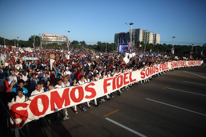 Hình ảnh cuộc diễu hành quy mô lớn ở Cuba - Ảnh 2.