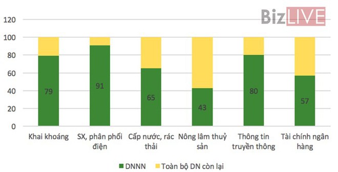 Những lĩnh vực nào “ông lớn” nhà nước thống lĩnh thị phần “khủng”? - Ảnh 1.