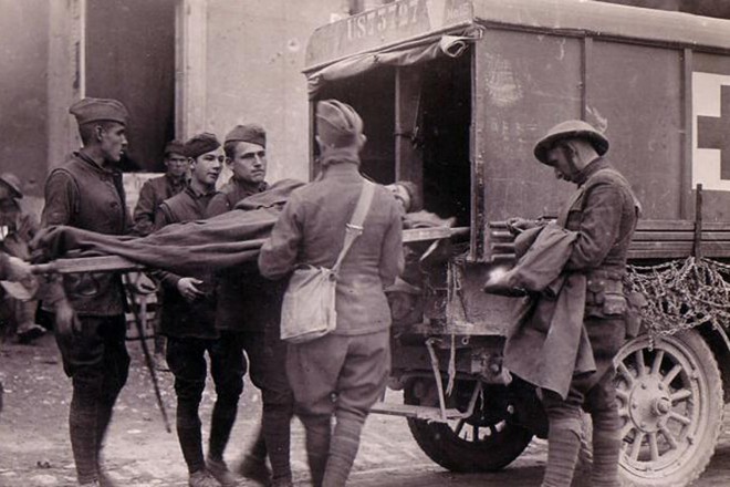 Hình ảnh quân viễn chinh Mỹ tham gia Thế chiến 1 ở châu Âu - Ảnh 15.