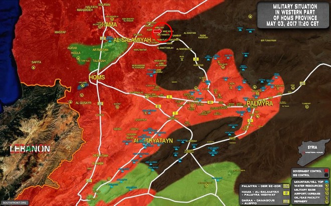 Quân đội Syria bẻ gãy IS phản kích trên chiến trường Hama - Ảnh 1.
