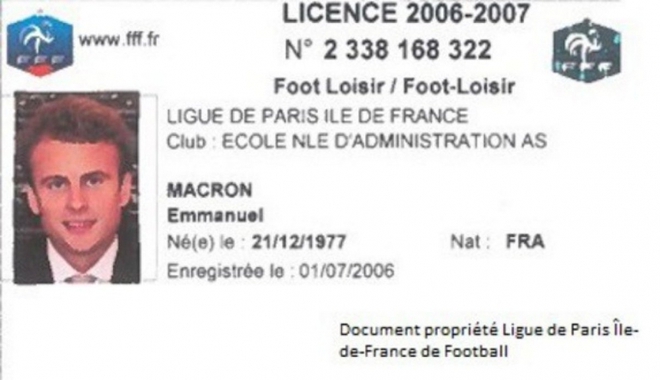 Tổng thống Pháp Emmanuel Macron từng là cầu thủ bóng đá - Ảnh 1.