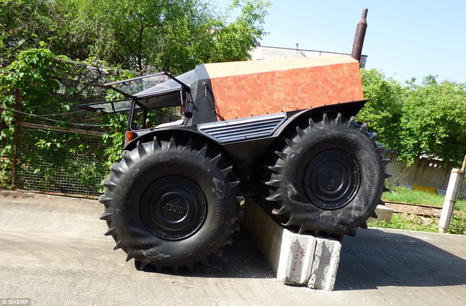 Sherp ATV - Quái vật tí hon có thể vượt mọi địa hình đến từ nước Nga - Ảnh 5.