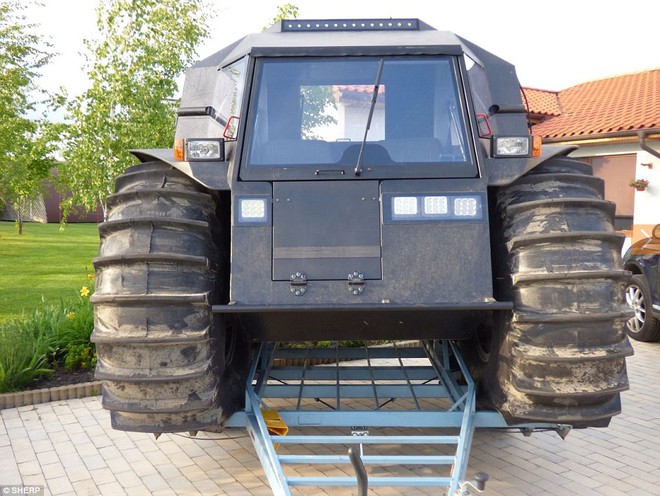 Sherp ATV - Quái vật tí hon có thể vượt mọi địa hình đến từ nước Nga - Ảnh 6.