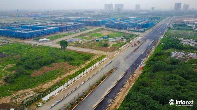Toàn cảnh tuyến đường nghìn tỷ nối Xa La - Nguyễn Xiển sắp hoàn thành - Ảnh 1.