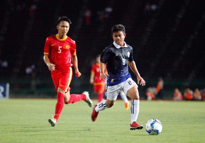 U.17 Việt Nam thể hiện sức mạnh, thắng giòn giã U.17 Campuchia - Ảnh 4.