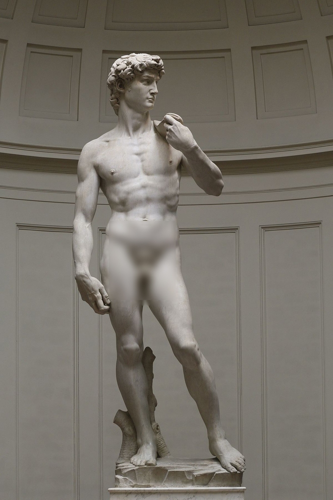 Điều không hoàn hảo ở bức tượng khỏa thân đẹp nhất thế giới - Ảnh 2.