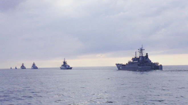 Trung Quốc mang chiến hạm “khủng” tới biển Baltic để tập trận cùng Nga - Ảnh 1.
