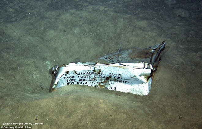 Tỷ phú công nghệ bất ngờ tìm thấy tàu chiến hạm Mỹ chìm dưới đáy biển cách đây 72 năm - Ảnh 2.