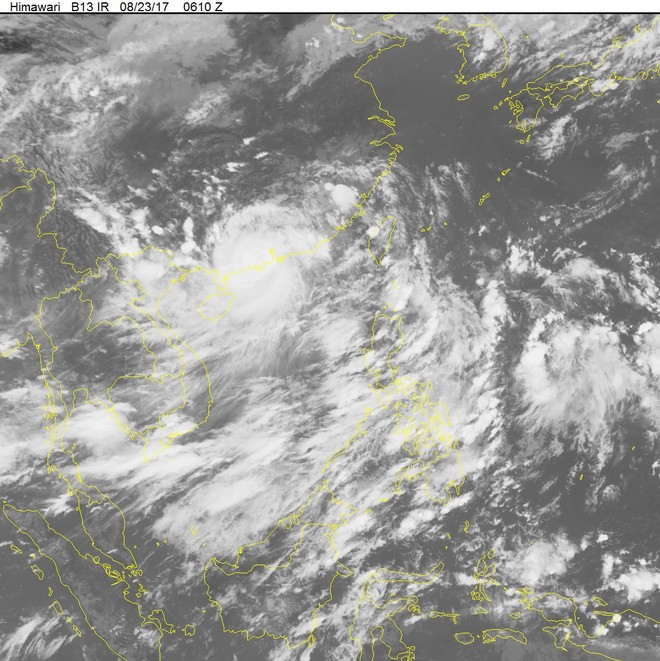 Thông tin mới nhất về cơn bão số 6 - Ảnh 1.