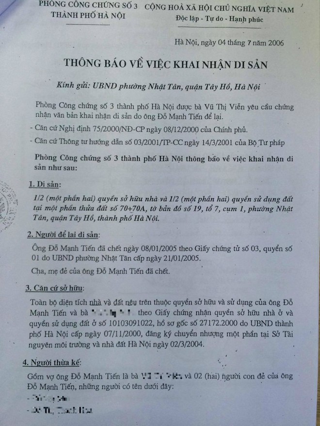 Con dâu khai tử bố mẹ chồng còn sống: Là GĐ trung tâm từ thiện từng được vinh danh - Ảnh 1.