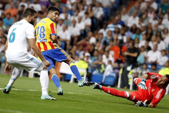 Vắng Ronaldo, Real thoát thua phút chót nhờ Asensio - Ảnh 2.