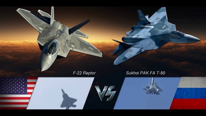 Đối đầu Mỹ - Nga: Tiêm kích tàng hình F-22 lấy thịt đè Su-57 PAK-FA, chỉ thế là giỏi? - Ảnh 2.