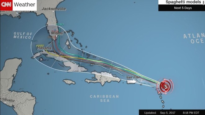 Sau Harvey, Irma là siêu bão quái vật sắp tấn công nước Mỹ, tạo sóng cao 3m - Ảnh 2.