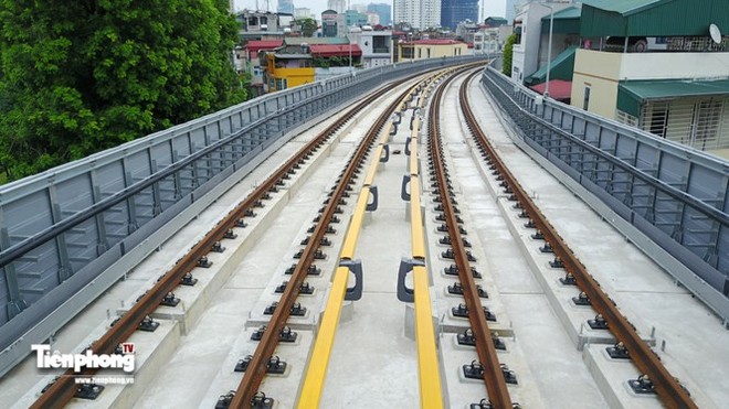 Hình ảnh dự án đường sắt Cát Linh - Hà Đông trước ngày chạy thử - Ảnh 1.