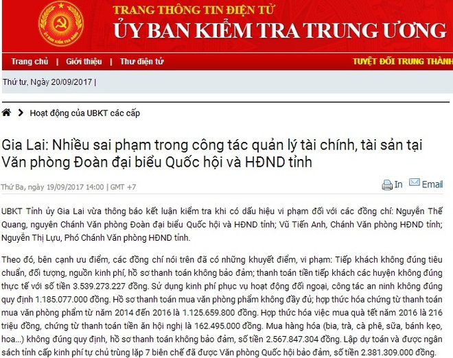  Văn phòng Đoàn ĐBQH, HĐND Gia Lai chi sai cả chục tỷ đồng - Ảnh 1.