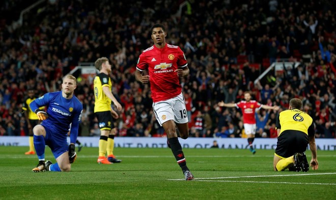 Rashford lên đồng, MU có cần Ibrahimovic? - Ảnh 1.