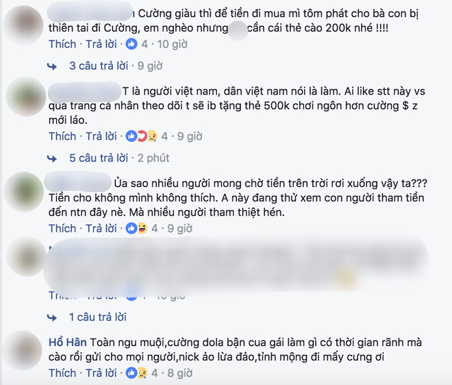 Dùng chiêu tặng thẻ cào giá 200.000 đồng, Cường Dollar hút 150.000 người vào bẫy - Ảnh 3.