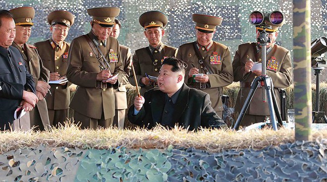 Ông Kim Jong-un: Vũ khí hạt nhân là thanh kiếm báu của công lý - Ảnh 1.