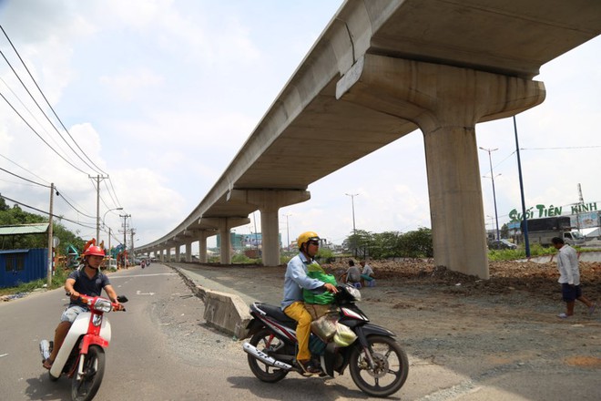 Toàn cảnh tuyến metro số 1 nằm chờ vì thiếu vốn - Ảnh 2.