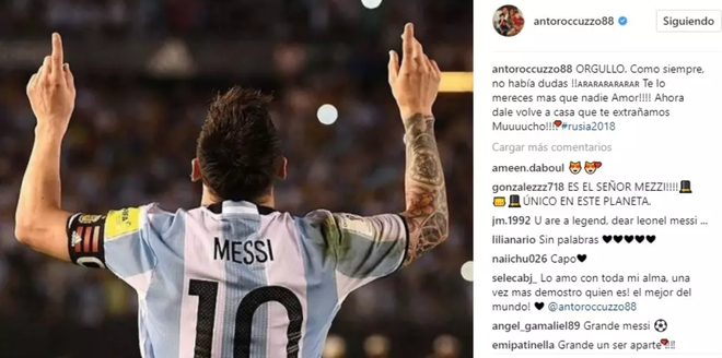Antonella gửi thông điệp tình yêu đến Messi - Ảnh 1.