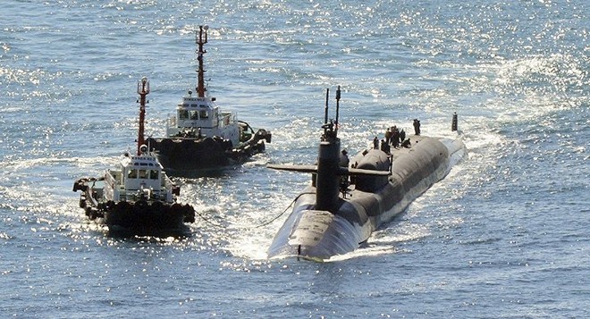 Bí ẩn hoạt động của 2 tàu ngầm nguyên tử Mỹ gần bán đảo Triều Tiên - Ảnh 1.