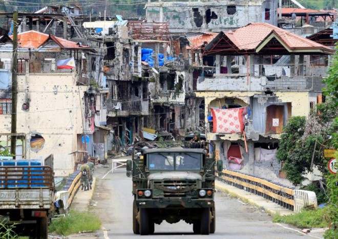 Ảnh: Marawi mang diện mạo mới sau khi được giải phóng - Ảnh 1.