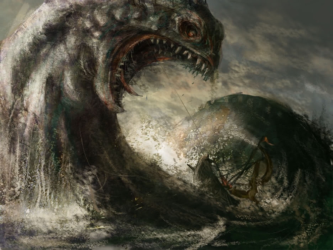 Sói Fenrir: Con quái vật khổng lồ nuốt chửng cả thần tối cao Odin trong Ragnarok - Ảnh 2.