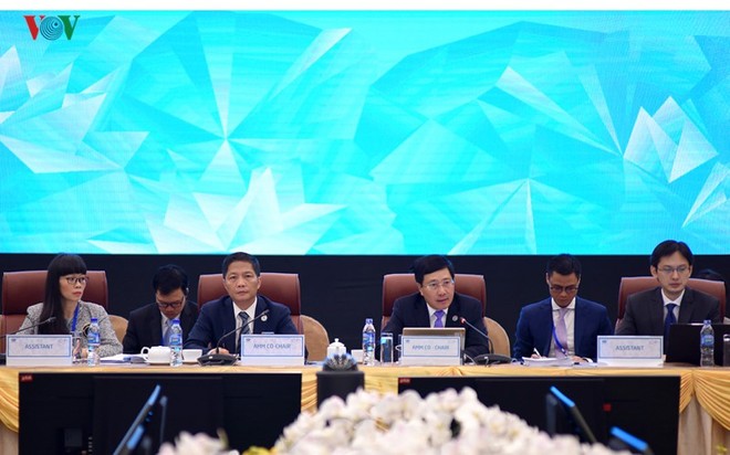 Toàn cảnh khai mạc Hội nghị liên Bộ trưởng Ngoại giao - Kinh tế APEC 29 - Ảnh 2.