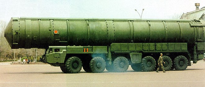 Trung Quốc thử ICBM trước khi đón tiếp ông Trump - Ảnh 1.