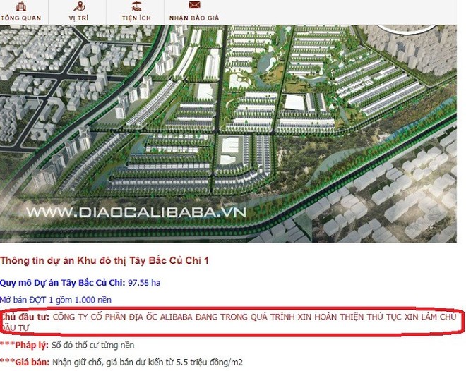 Địa ốc Alibaba dùng “chiêu” mới để tiếp tục bán đất nền ở Củ Chi - Ảnh 1.
