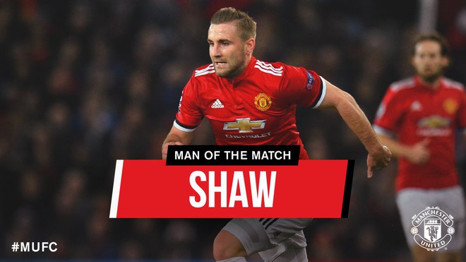 Luke Shaw được bầu là Cầu thủ hay nhất trận, Mourinho nói gì?  - Ảnh 1.