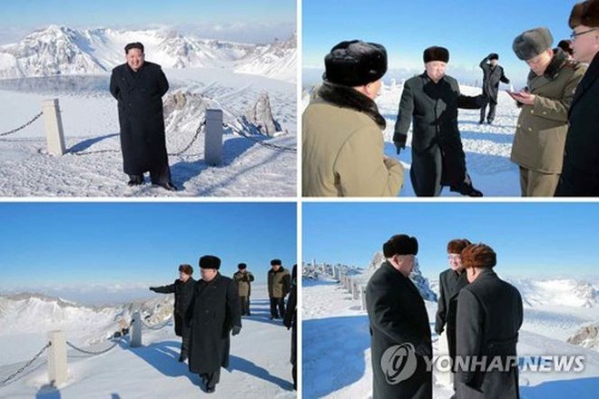 Leo núi cao nhất Triều Tiên, ông Kim Jong-un muốn thế hiện tầm nhìn chiến lược - Ảnh 1.