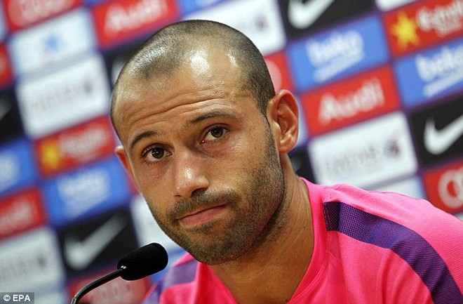 Thất sủng ở Barca, Mascherano sang Trung Quốc - Ảnh 1.