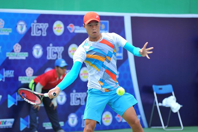 Vắng Lý Hoàng Nam, Minh Tuấn thống trị quần vợt nam - Ảnh 1.