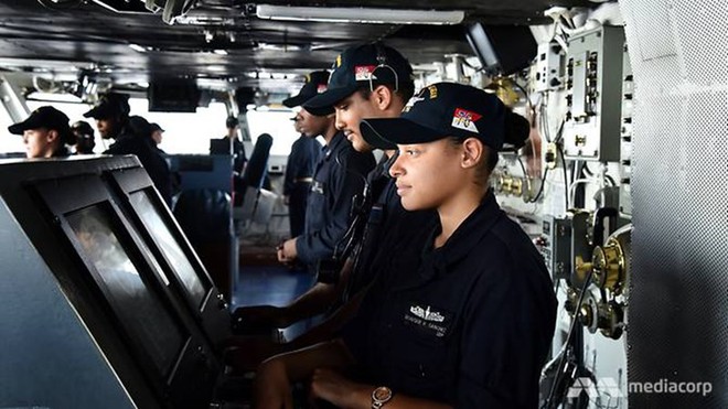 Cuộc sống không như mơ trên tàu sân bay Mỹ USS Ronald Reagan - Ảnh 16.